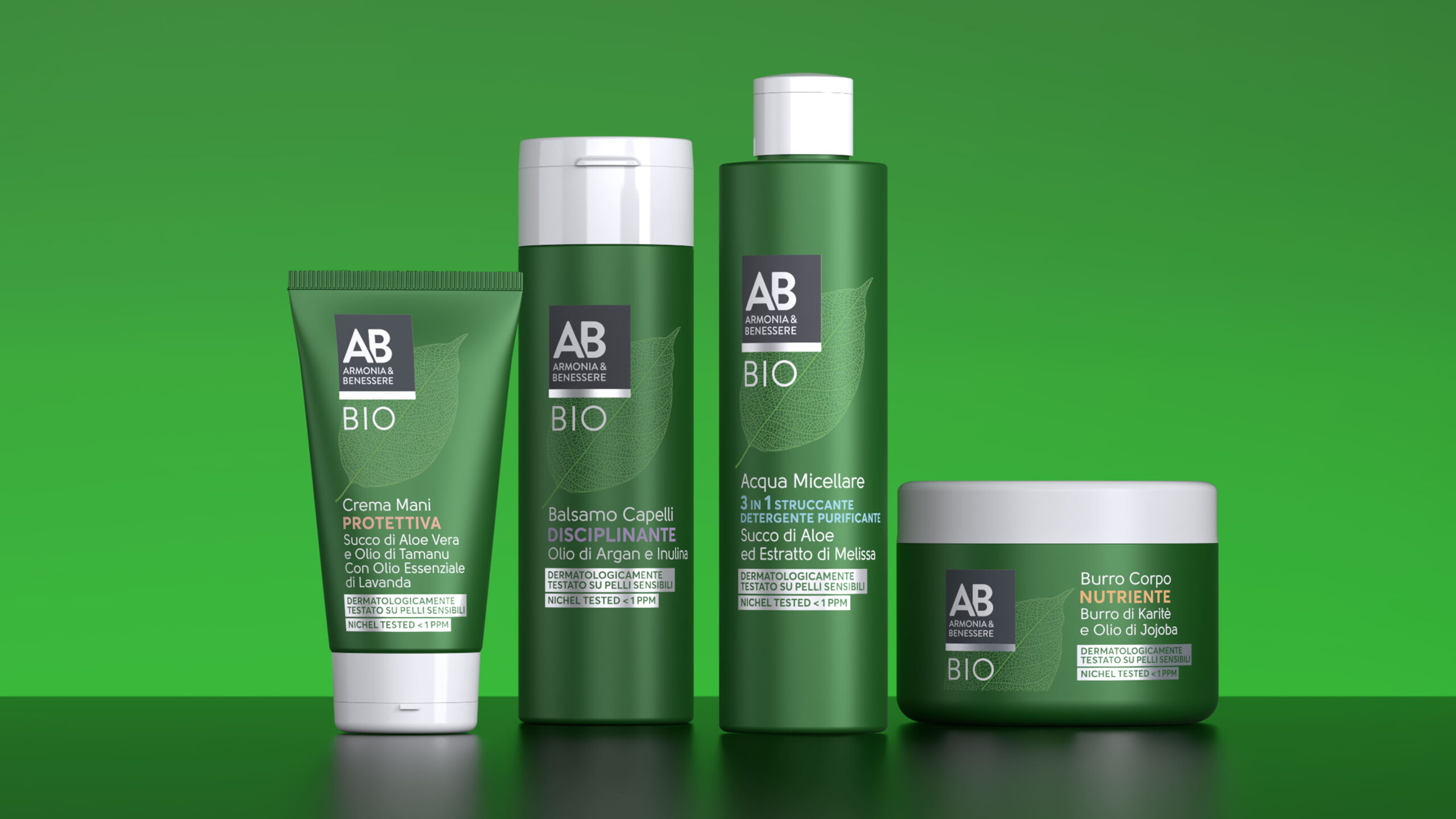 AB Creme Bio Rossetti brand design