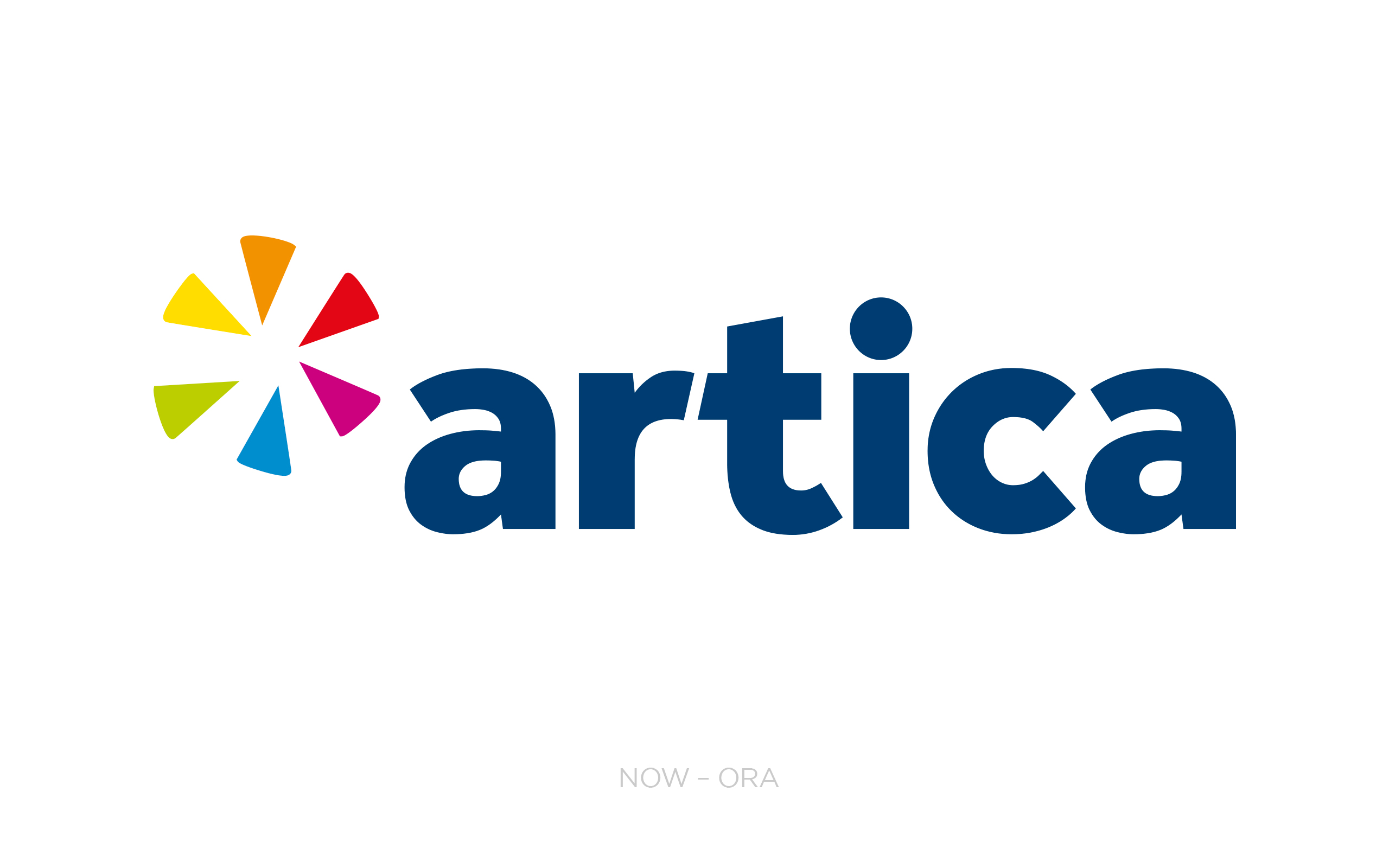 Artica logo Rossetti brand design
