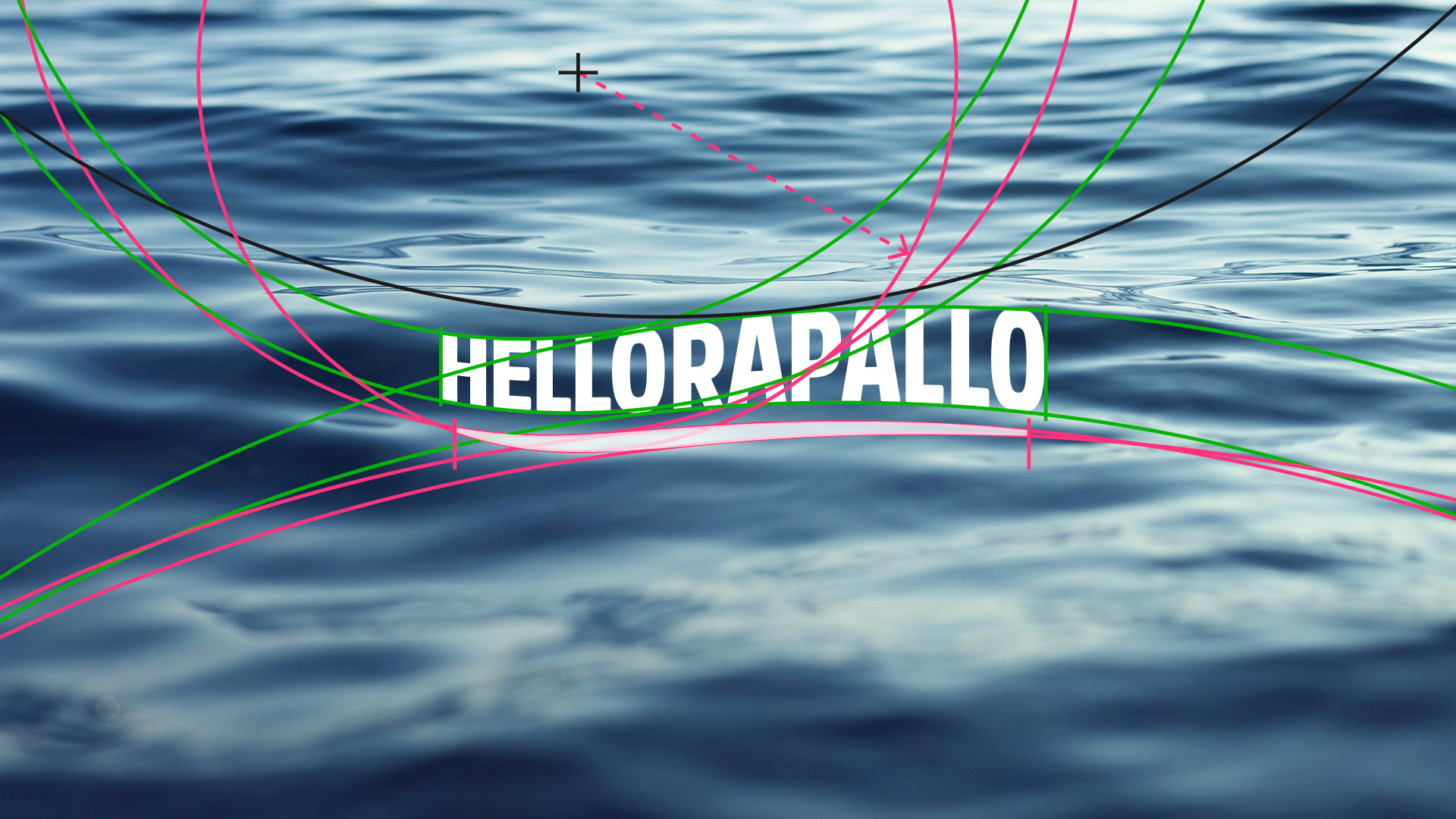 HelloRapallo logo mare Rossetti brand design