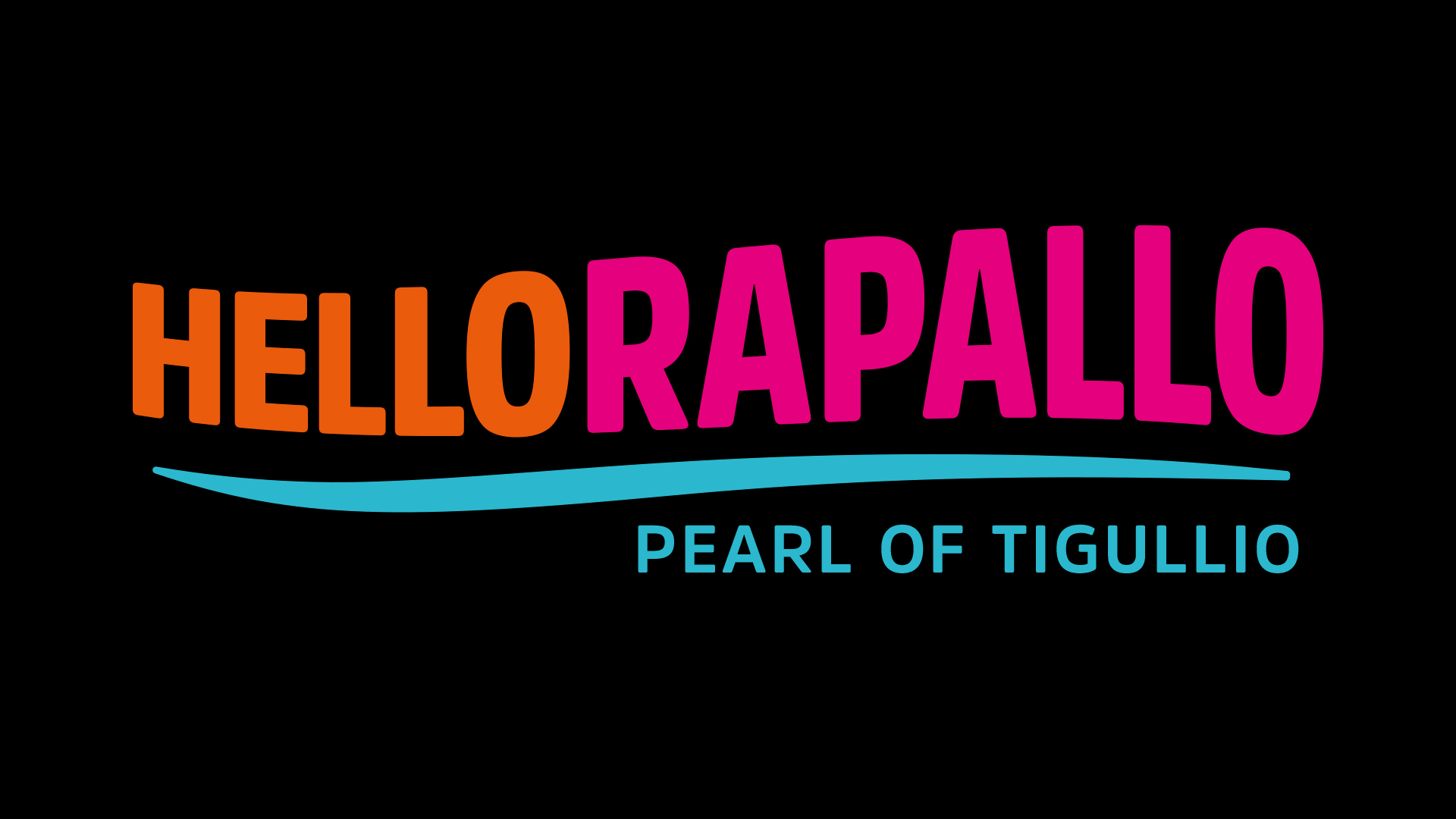 HelloRapallo logo n Rossetti brand design