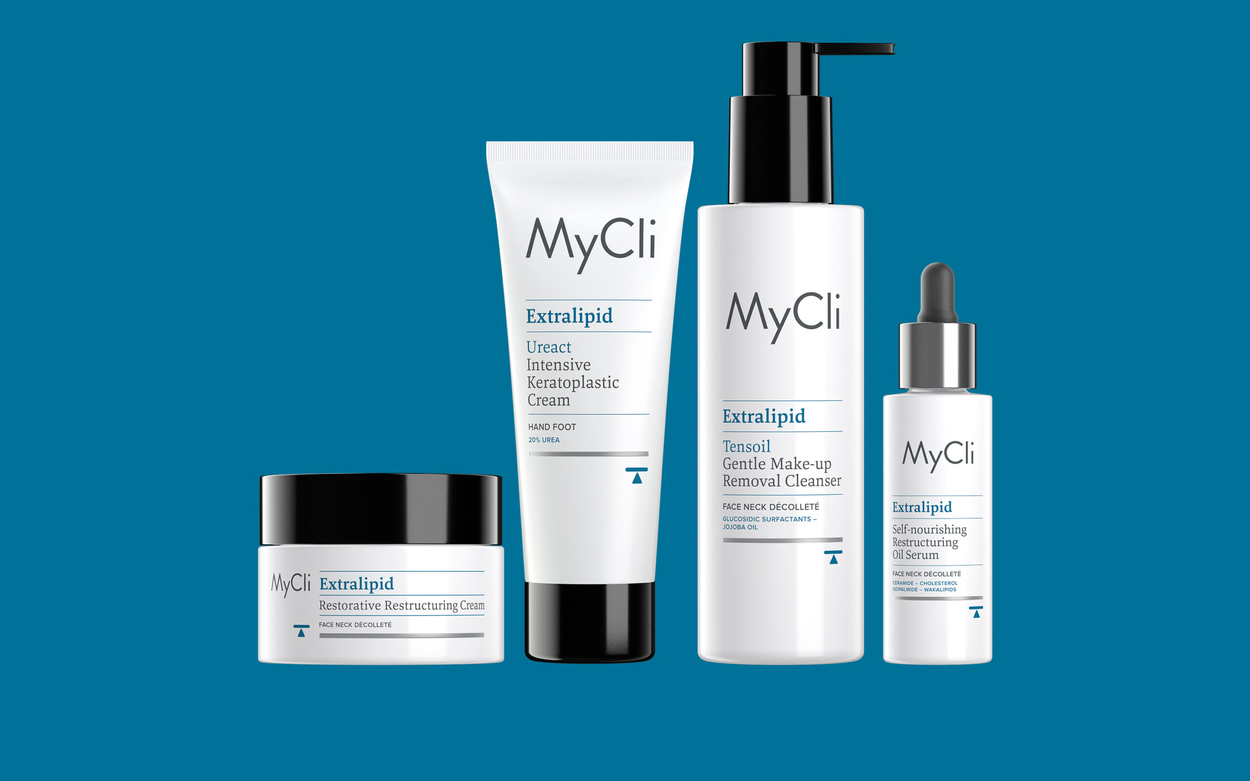 MyCli extralipid Rossetti brand design