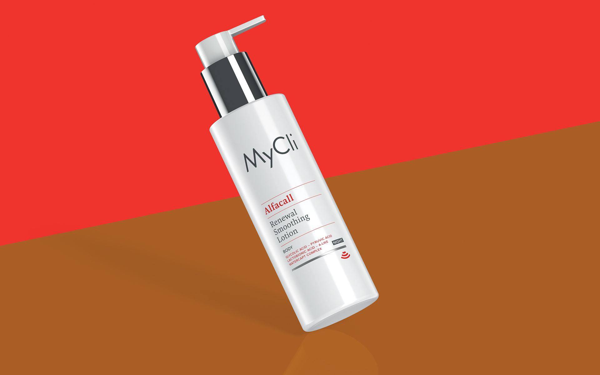 Mycli Alfacall ar Rossetti Brand Design