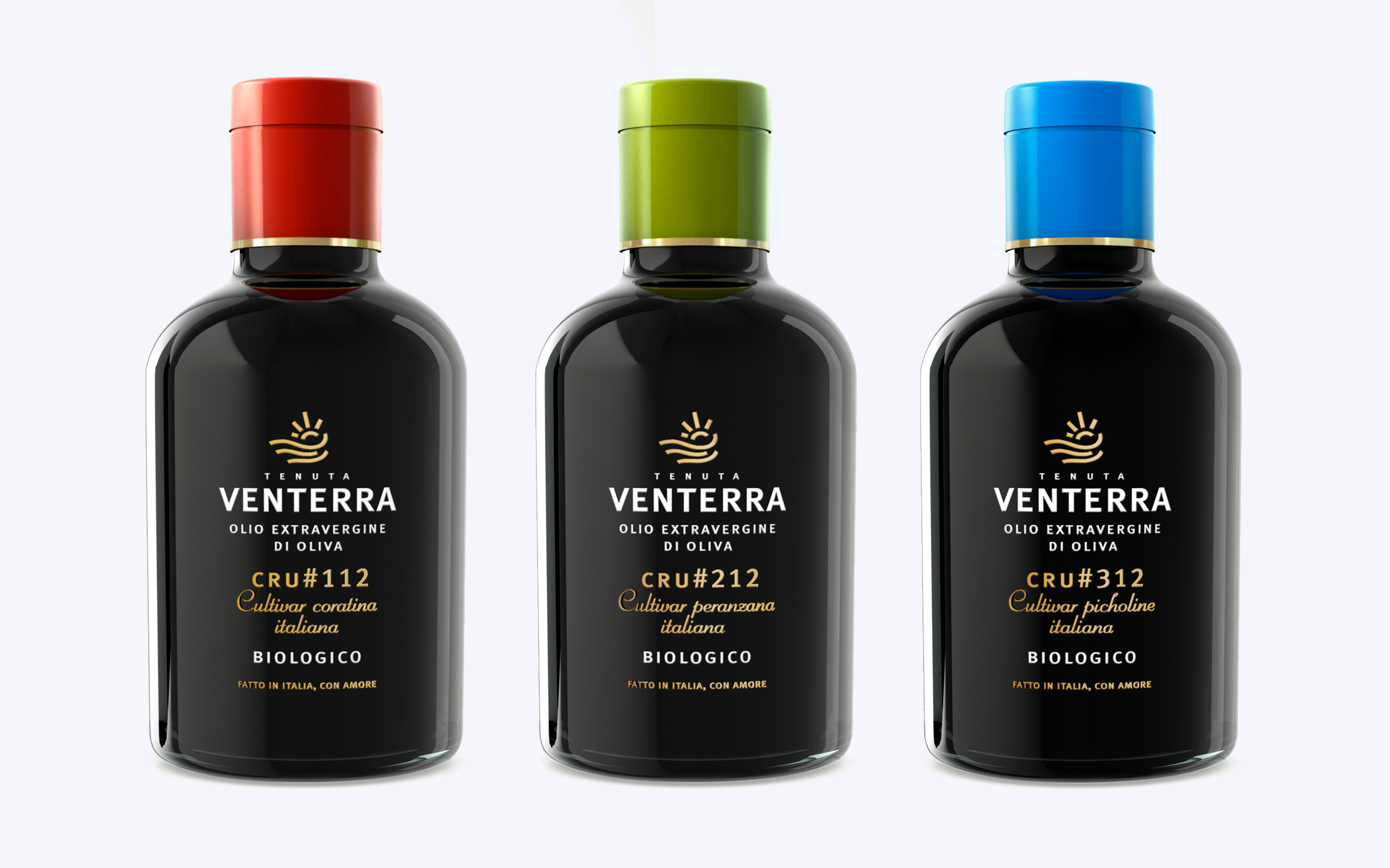 Venterra olio Rossetti brand design