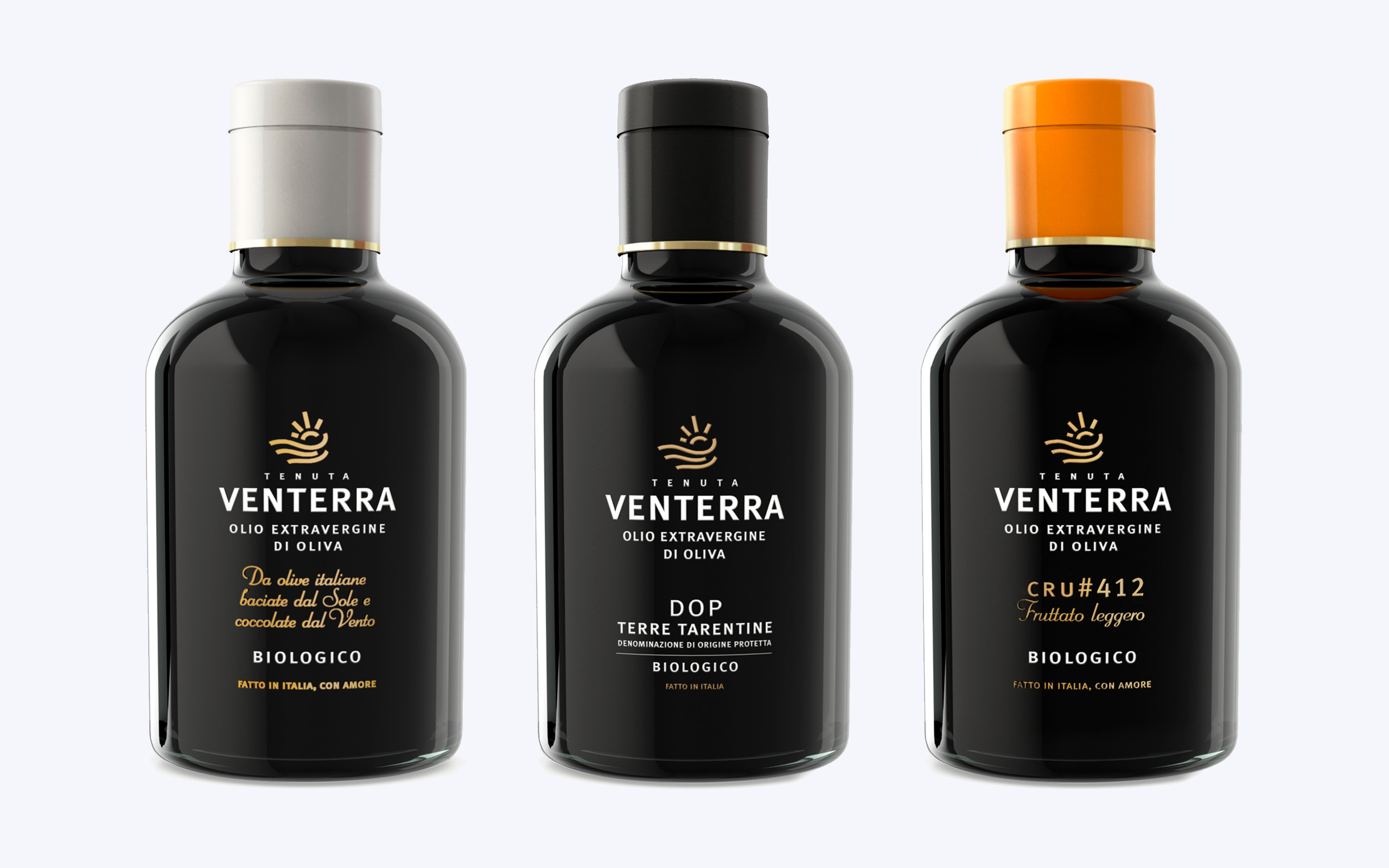 Venterra olio2 Rossetti brand design