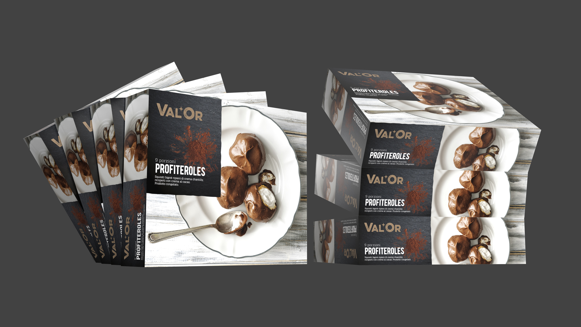 Valor packaging b Rossetti brand design