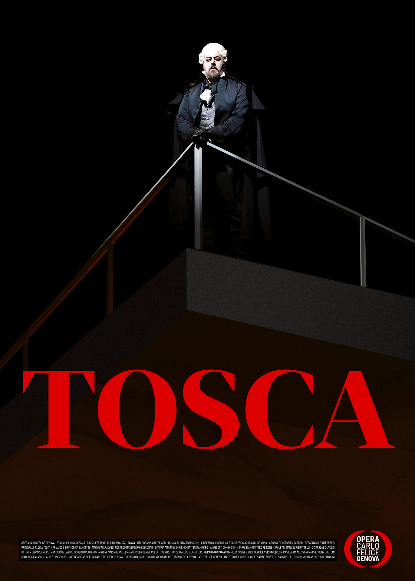 Opera Carlo Felice Tosca Manifesto3 Rossetti Brand Design