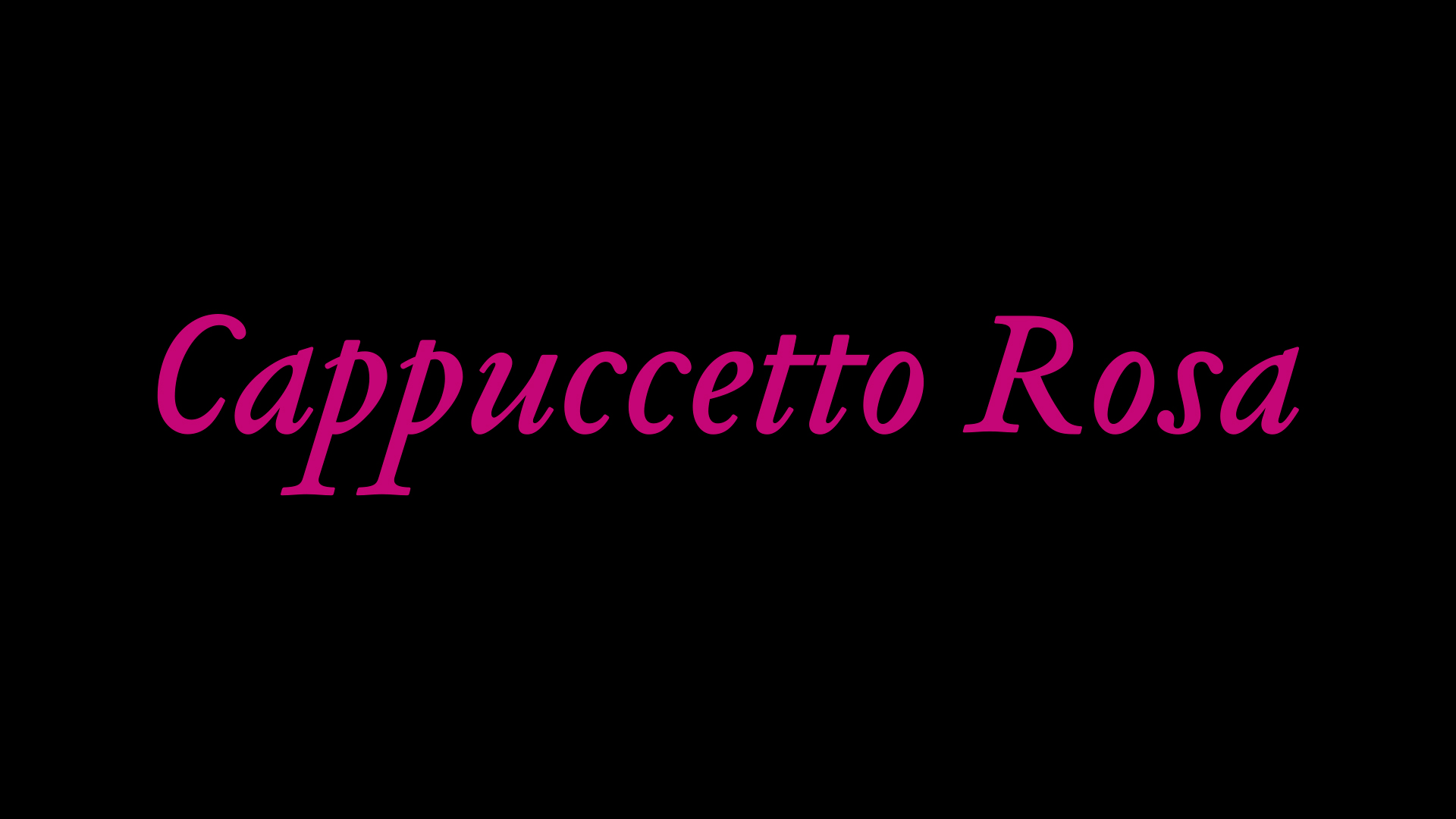 Podere le Ripi Rossetti–Brand–Design Cappuccetto Rosa Title