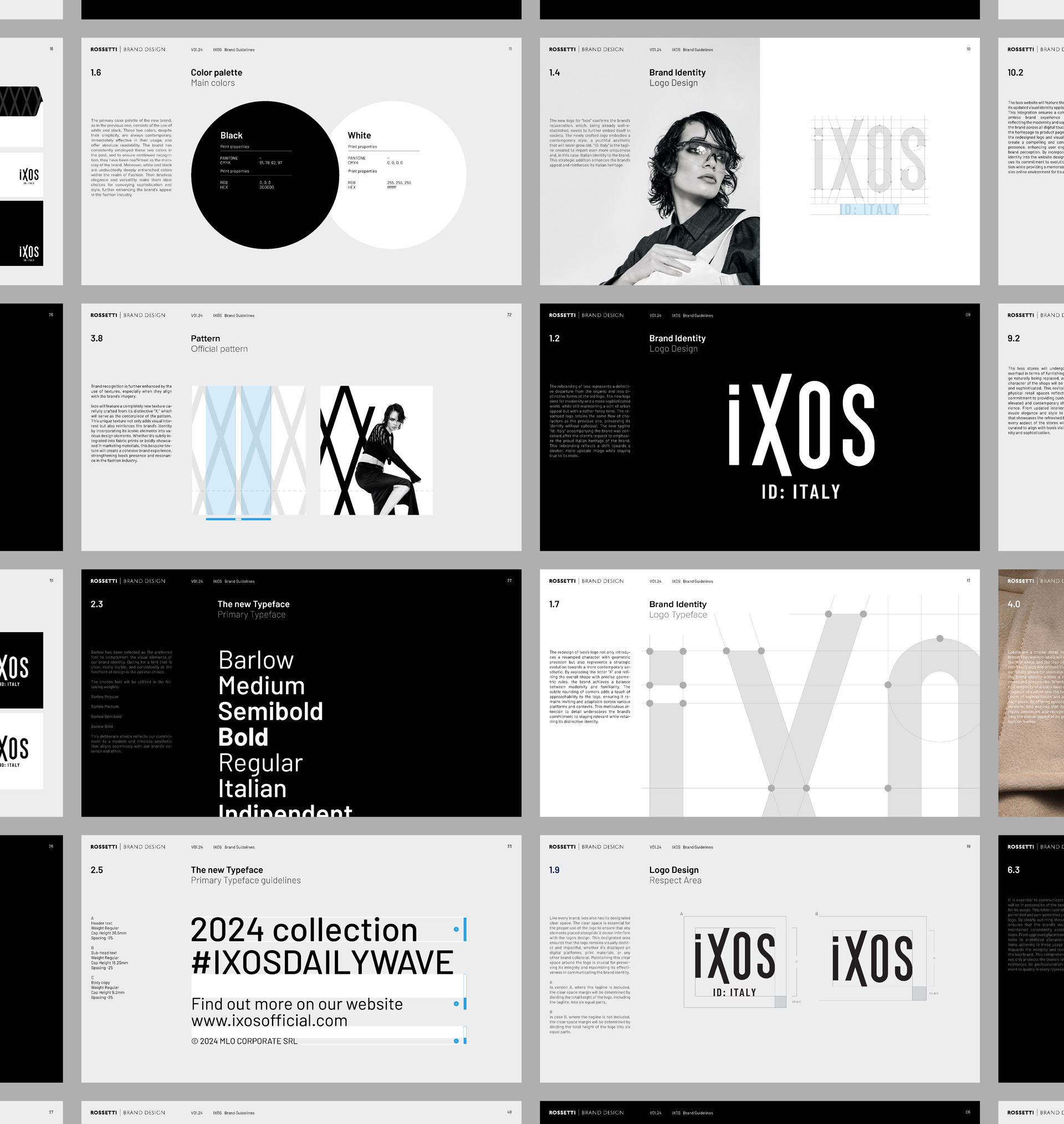 Ixos board Rossetti Brand Design