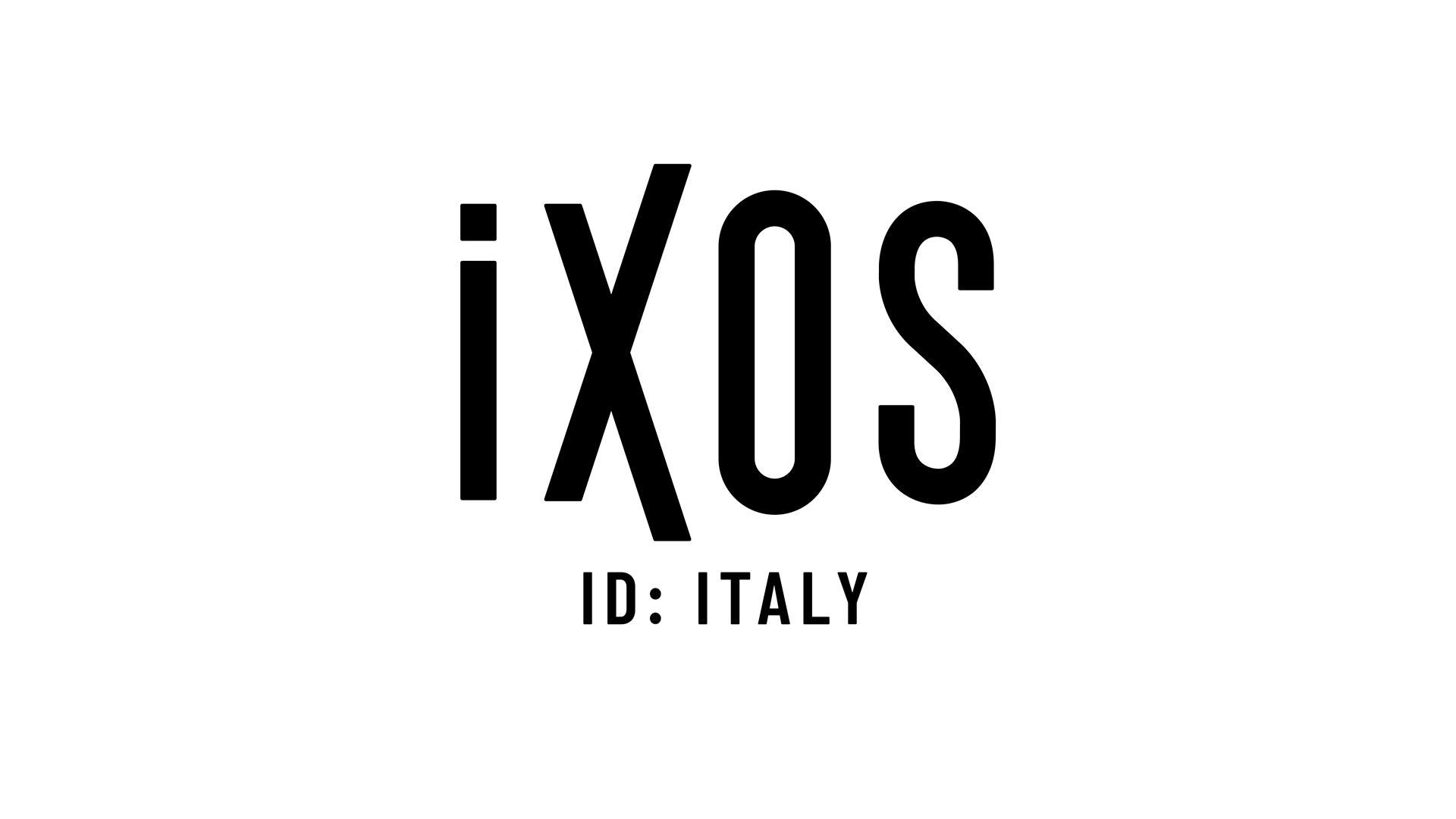 Ixos logo nuovo Rossetti Brand Design