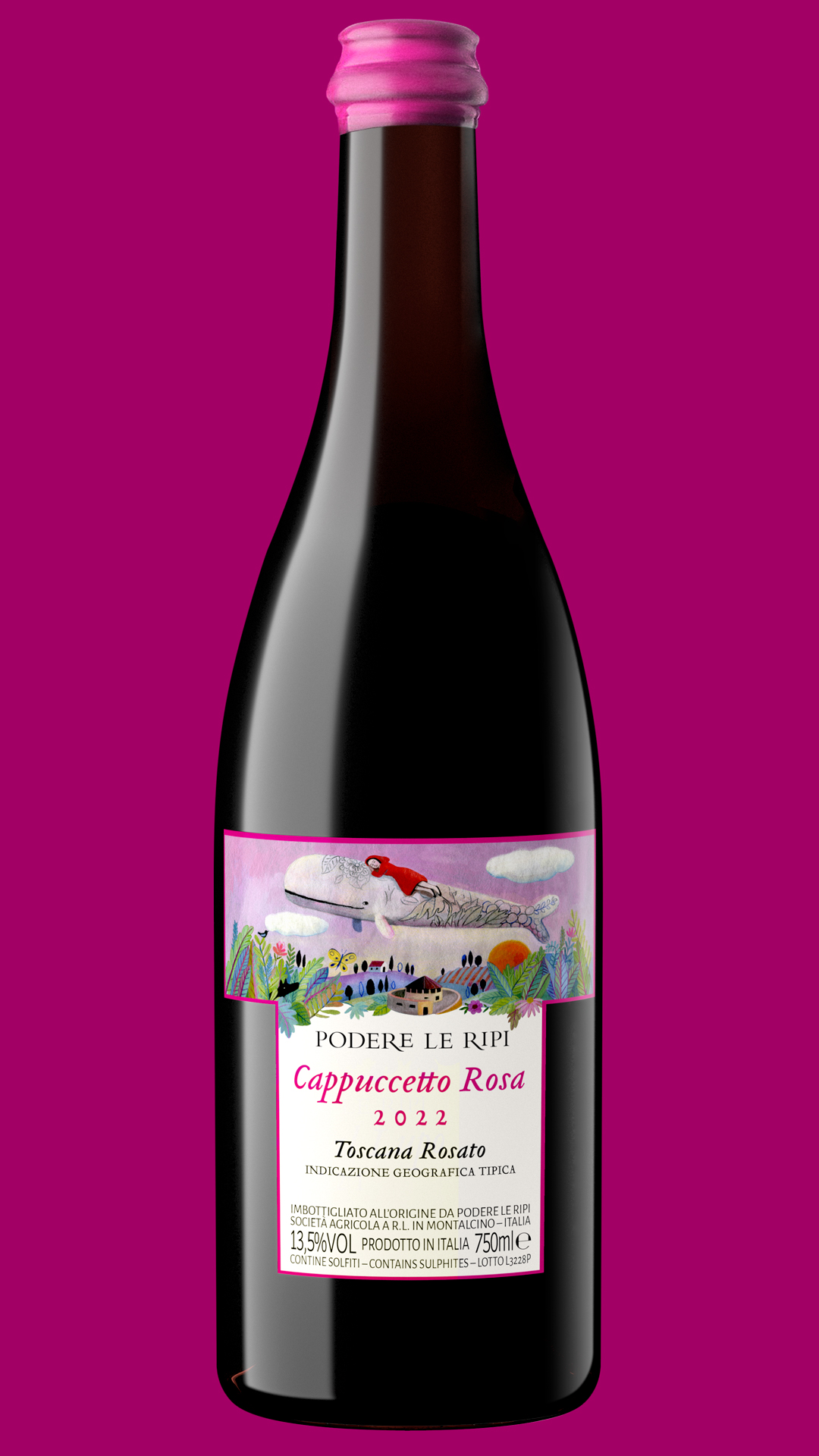 Podere le Ripi Rossetti–Brand–Design Cappuccetto Rosa c